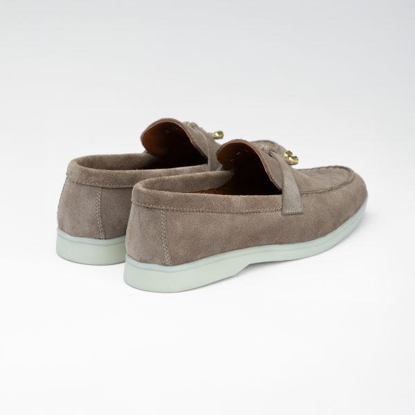 Chausmo Mocassin Daim Taupe 1007-3 – Image 4