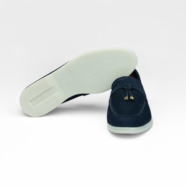Chausmo Mocassin Daim Bleu 1007 – Image 3