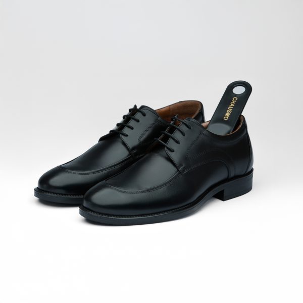 Chausmo chaussure en cuir noir 9101 - Hommes – Image 2