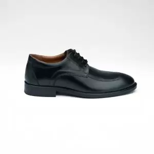 Chausmo chaussure en cuir noir 9101 - Hommes