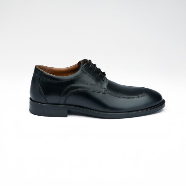 Chausmo chaussure en cuir noir 9101 - Hommes