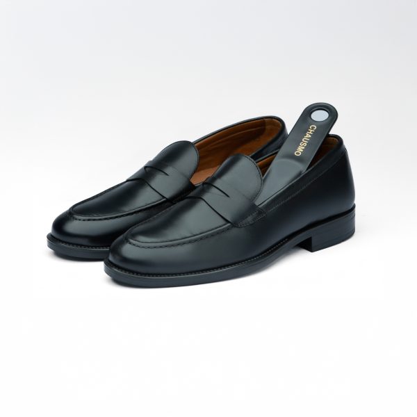 Chausmo Chaussure en Cuir Noir 1017 - Hommes – Image 2