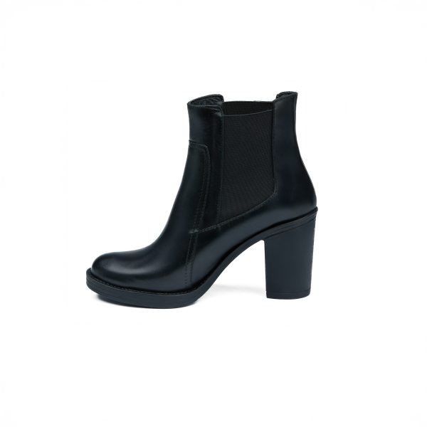 Chausmo Bottine en Cuir Noir 0004 – Image 3