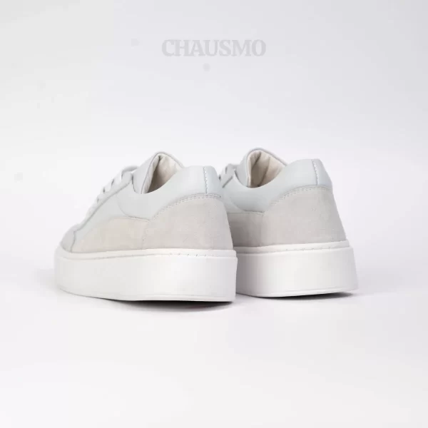 Chausmo Baskets en Daim et Cuir 1011 – Image 4