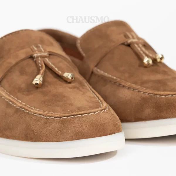Chausmo Mocassin Daim Camel 1007-2 – Image 3