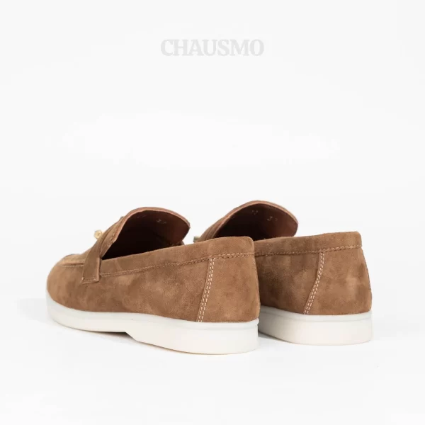 Chausmo Mocassin Daim Camel 1007-2 – Image 4
