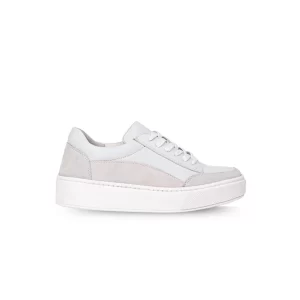 Chausmo Baskets en Daim et Cuir 1011